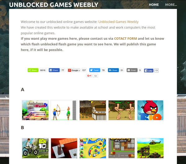 weebly free game downloads unblocked